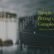 1 Data Fitting Using Gnuplot Fit Data To Known Equation