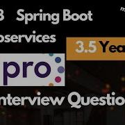 3 5 Years Experience Real Wipro Java Spring Boot Interview Questions