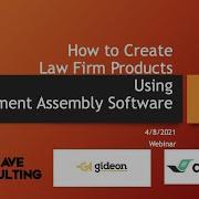 How To Create Law Firm Products Using Document Assembly Software Ft Jared Correia Of Red Cave Legal