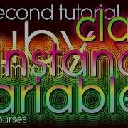 Ruby Programming In 60 Seconds Class Variables And Instance Variables