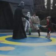 Sully Fighting Darth Vader