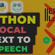 Python Local Text To Speech Coqui TTS Generate Audio From Text Using Python