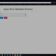Custom Async Form Validation With Backend Angular 7