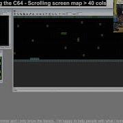C64 Programming Horizontal Scrolling Of A Map 40 Wide