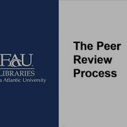 The Peer Review Process