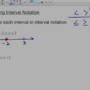 Set Builder And Interval Notation 1 1 Algebra II