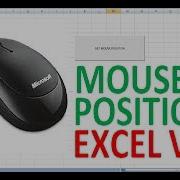 Mouse Position Excel VBA Msgbox