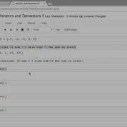 Iterators And Generators Generator Expressions