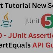 JUnit Tutorial 10 JUnit AssertEquals Method A Complete API Guide