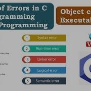8 Types Of Errors In C Programming Object Code And Executable Code PPS C JNTU Autonomous