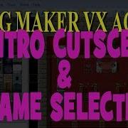 Урок 10 по RPG Maker VX Ace Простая вступительная заставка с вводом имени