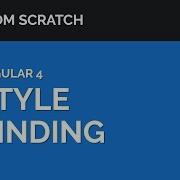 Angular 4 Style Binding