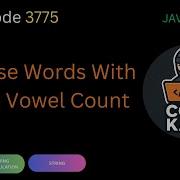 LeetCode 3775 Reverse Words With Same Vowel Count String Manipulation Java