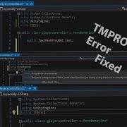 How To Fix TMPro Library Error In Unity Fixed