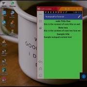 How To Create Simple Note Pad Android App Part Two