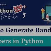 Python Random Number Generator How To Generate Random Numbers In Python