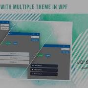 WPF C Несколько стилей в одном приложении Дизайн пользовательского интерфейса в Wpf C