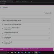 Creating Canvas Content With Modules Instructor