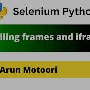 Handling Iframes And Frames In Selenium Python Selenium Python