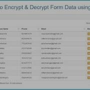 How To Encrypt Decrypt Form Data Using PHP Ajax 1