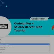 8 CodeIgniter 4 JQuery AJAX Select2 Server Side With Bootstrap Tutorial Infovistar Codeigniter