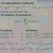 Mod 06 Lec 28 Methods Of Linear ODE S