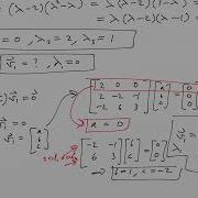 Example Matrix Eigenvalue Problem