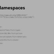 13 XML Namespaces