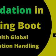 Request Validation In Spring Boot Using Annotation With Global Exception Handling Code Decode