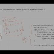 Interview Questions Symmetric Tree JavaScript NodeJS Leetcode Trees