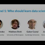 Who Should Learn Data Science Panel Discussion 1