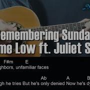 All Time Low Remembering Sunday Ft Juliet Simms Guitar Chords Lyrics