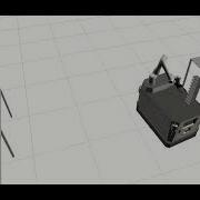 3D Simulation Of AGV And Robot For Laboratory Automation