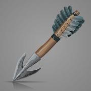 Stylized Medieval Arrow Vector Drawing In Inkscape