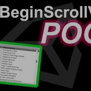 Unity Editor Pooling ScrollView In A Custom Inspector With GUI BeginScrollView