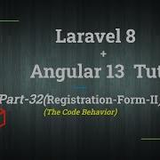 Insert Register Form Data Into Database In Angular Laravel Laravel Angular Tutorial Part 32