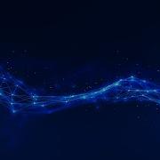 4K Futuristic Network Technology Plexus Concept Loop