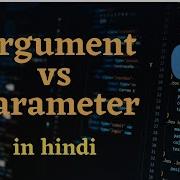 Argument Vs Parameter In Function Python Tutorial Must Watch