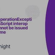InvalidOperationException в данный момент невозможно выполнить вызовы взаимодействия JavaScript