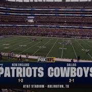 NFL On FOX Intro 2023 NE DAL Week 4