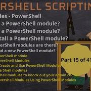 About Modules PowerShell How Do I Get A PowerShell Module Understanding PowerShell Module