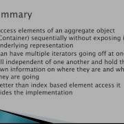 Iterator Pattern For CIS 476