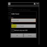 Android RSS News Reader Free Sparse RSS Pro
