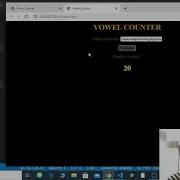 Vowel Counter With JavaScript