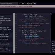 FreeCodeCamp Python Build A User Configuration Manager