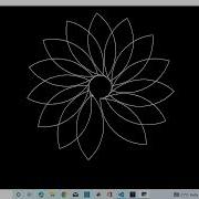 White Unseen Flower Using Python Turtle Graphics Wait For Result 1000 Subscribe Viral