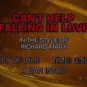 Richard Marx Can T Help Falling In Love Karaoke