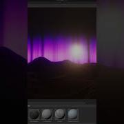 Unity Shader Aurora Simulation