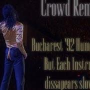 Michael Jackson Human Nature Live In Bucharest But Each Instrument Dissapears Slowely