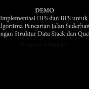 P2 Kelompok 2 Implementasi Struktur Data Queue Untuk Algoritma Pencarian Jalan Dengan Metode BFS